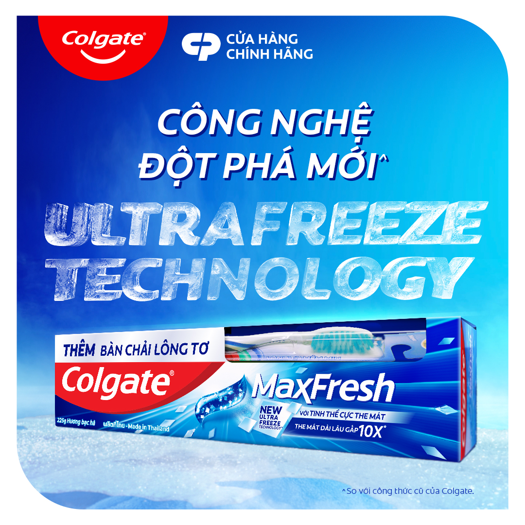 [Chỉ 4.4_Áp 2 tầng Voucher giảm đến 30%] Kem đánh răng Colgate Maxfresh hương bạc hà the mát 180g/tuýp