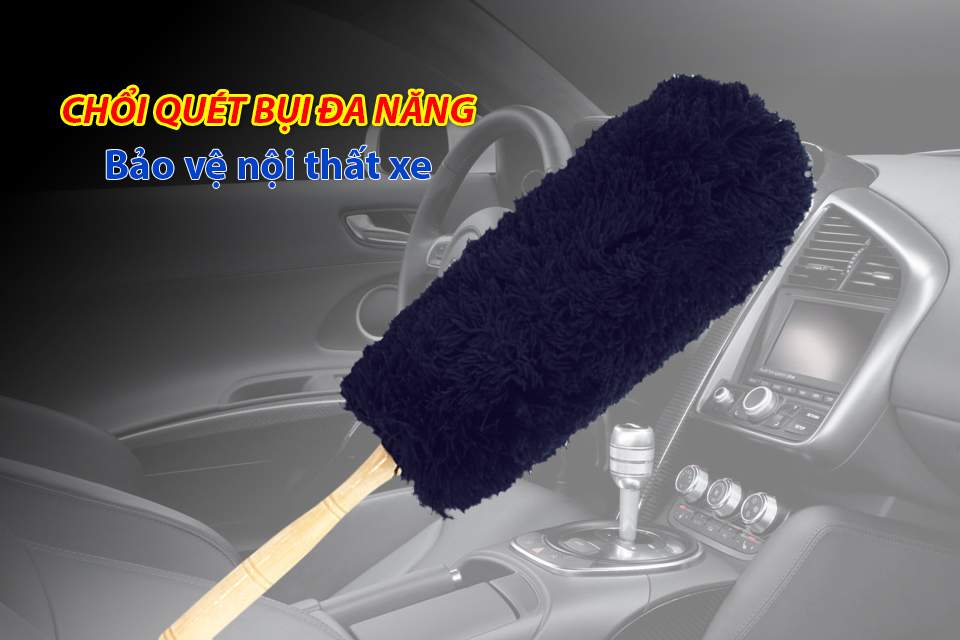 Chổi Quét Bụi Ô TÔ Đa Năng NB