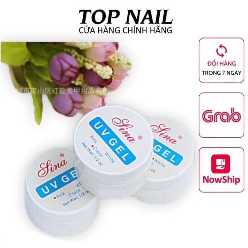 G.el đắp Sina hũ nhỏ dùng ẩn g.el,đắp móng