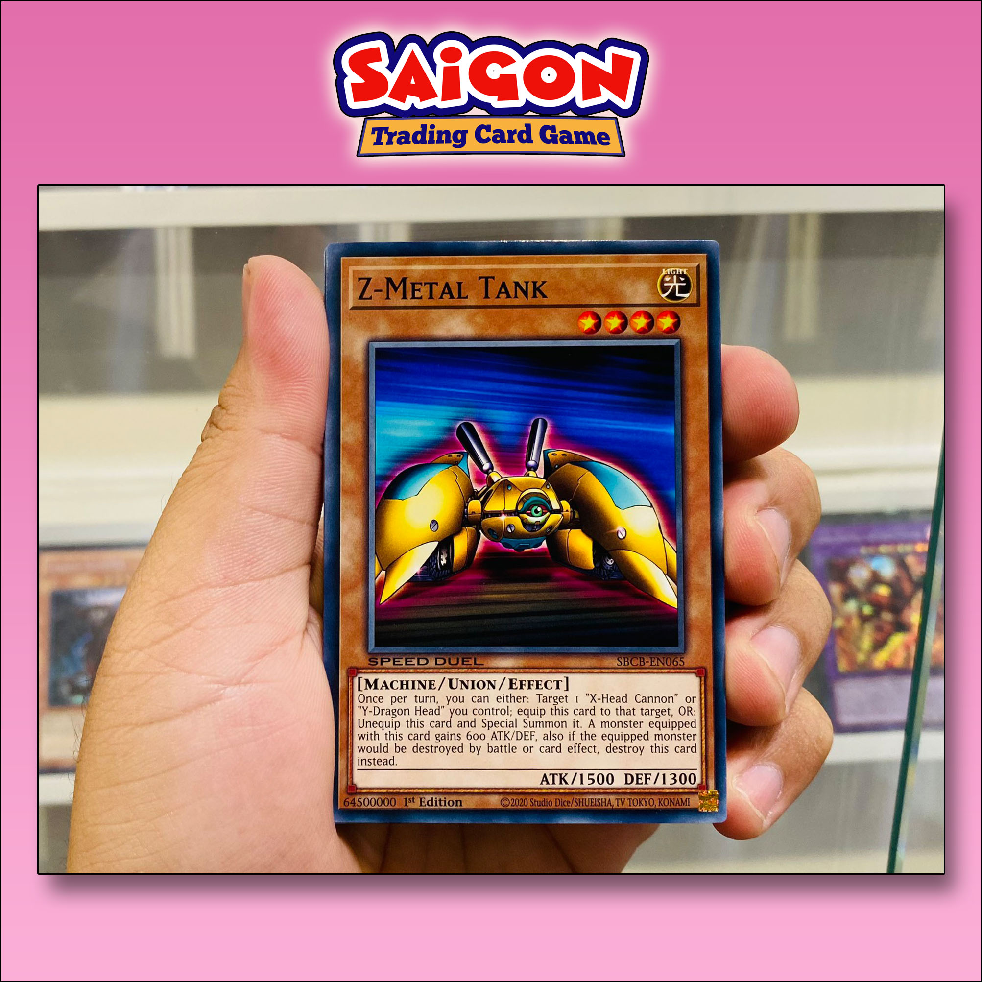 Thẻ bài yugioh mã sbcb-en065 - z-metal tank - common - 1st edition