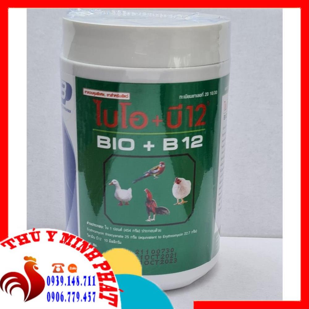 BIO B12 LỌ 100 gram - ÚM GÀ CON - VỊT CON