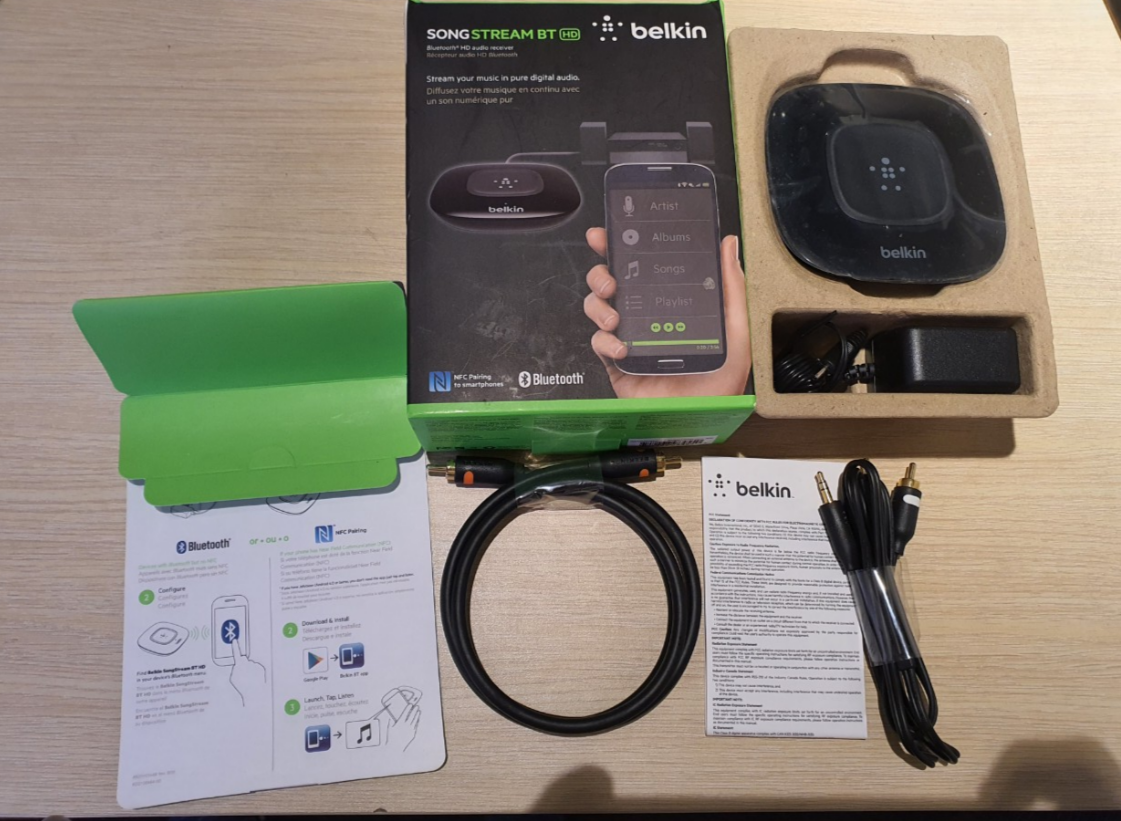 Belkin G3a2000- Thiết bị nhận âm thanh Bluetooth & NFC Receiver