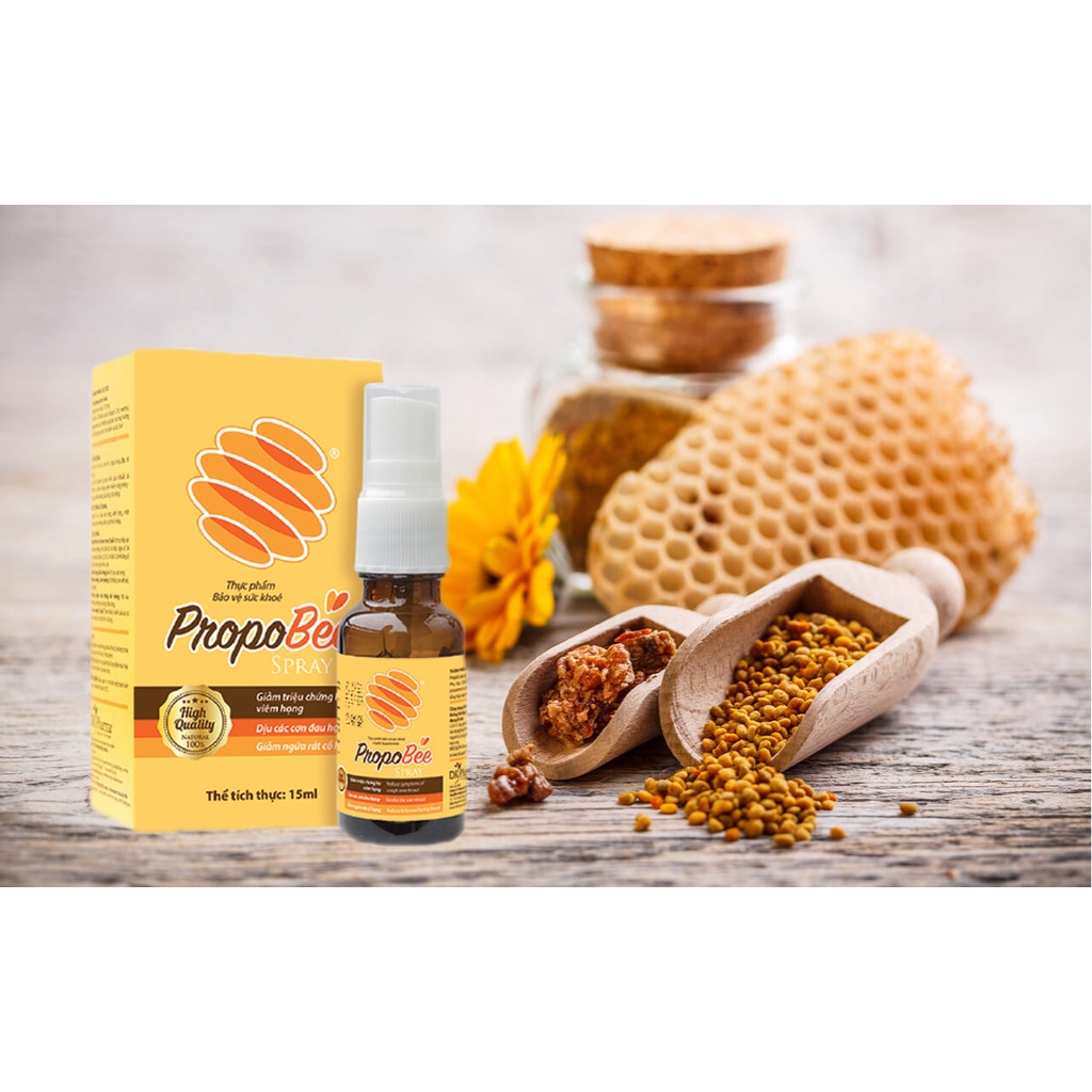 XỊT HỌNG KEO ONG PROPOBEE 30ML