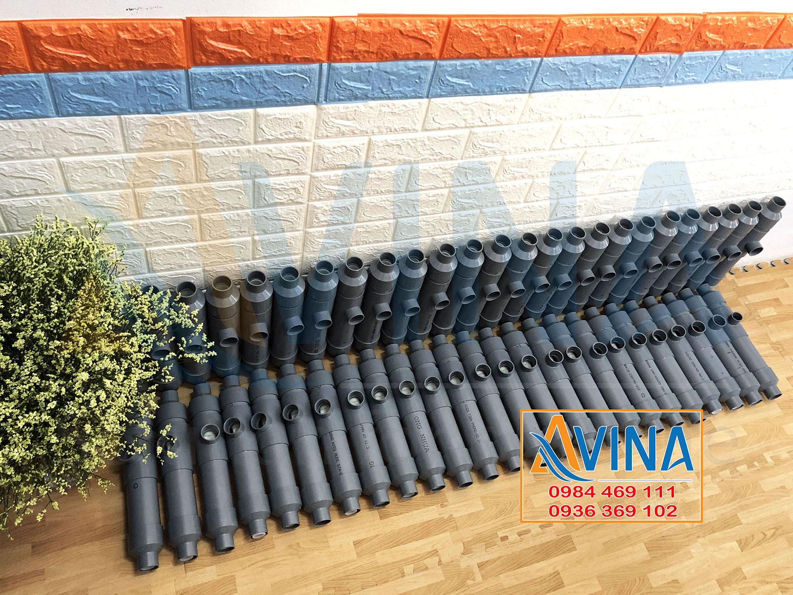 COMBO 10 EJECTOR TRỘN KHÍ OXY XỬ LÝ NƯỚC SẮT - AVINA