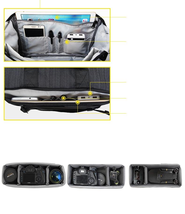 [HCM]Túi máy ảnh Caden K11