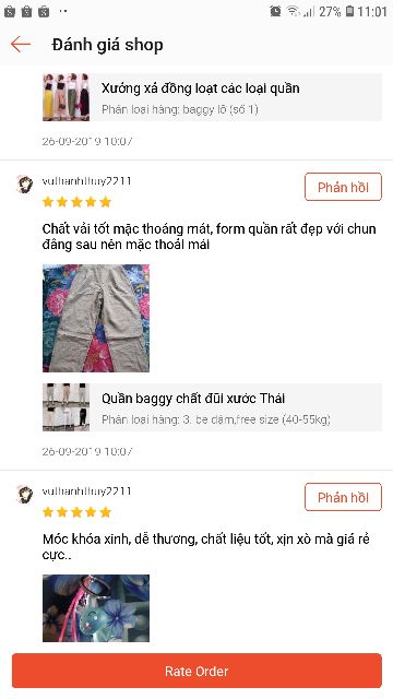 Quần Baggy Chất Đũi Xước Thái