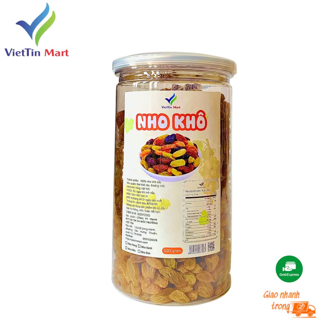 1kg nho khô ninh thuân -viettin mart