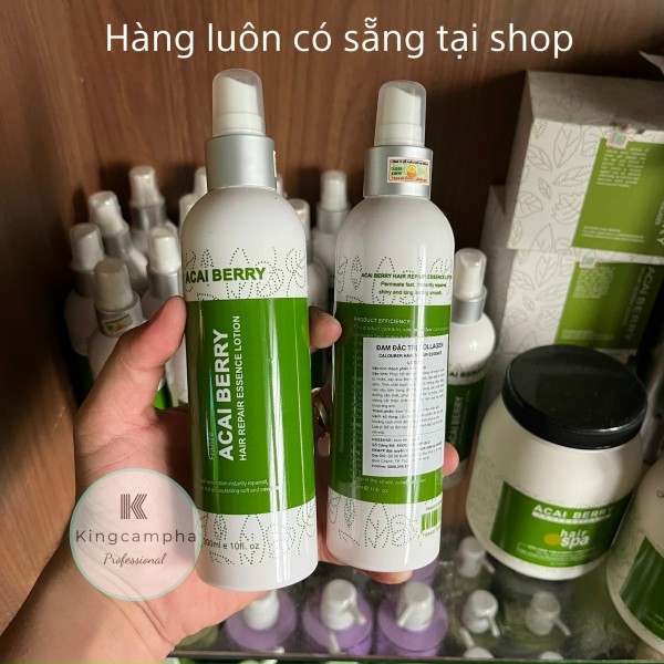 Xịt dưỡng đạm Acai Berry Collagen 300ml