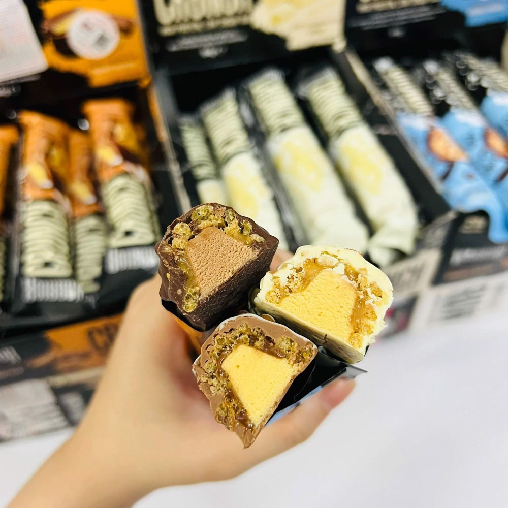 Warrior Crunch High Protein Bar, Low Sugar Bar (1 thanh)