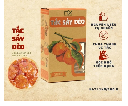 Tắc sấy dẻo Nam Xanh 140g