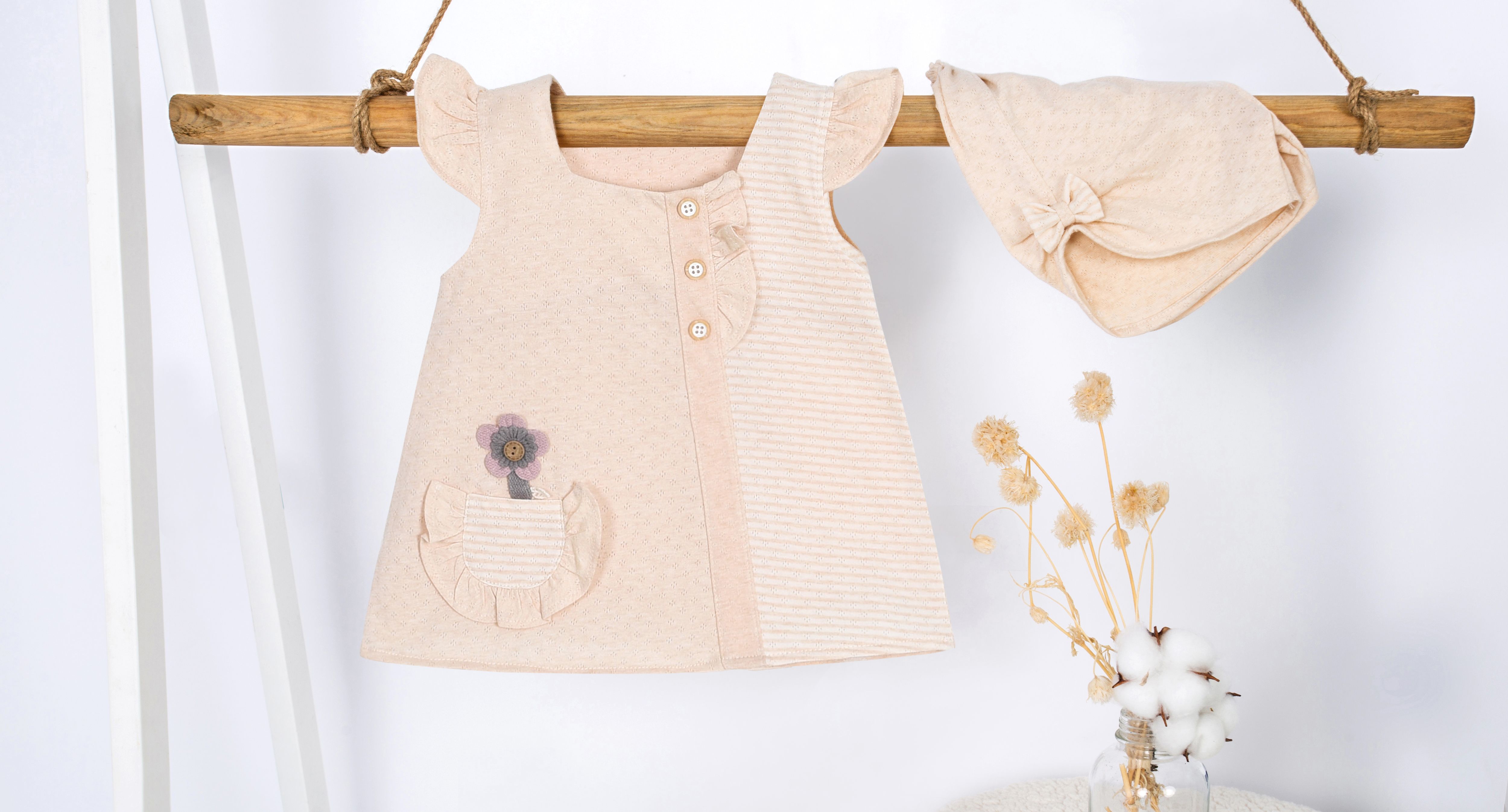 BỘ NGẮN BG MÀU TỰ NHIÊN 1132 - HELLO BB