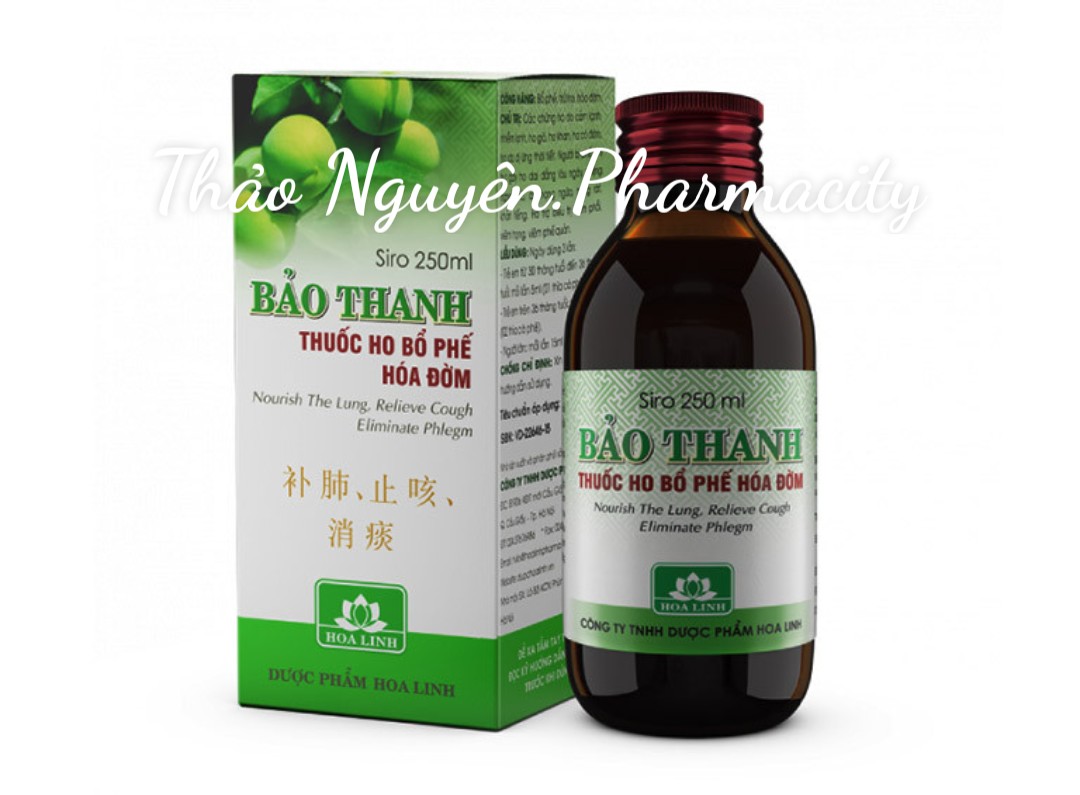 SIRO HO BẢO THANH chai 90ml