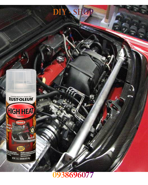 Sơn Chịu Nhiệt Độ Cao - High Heat 1093°C ( Sơn chịu nhiệt cao cấp đến từ Mỹ )