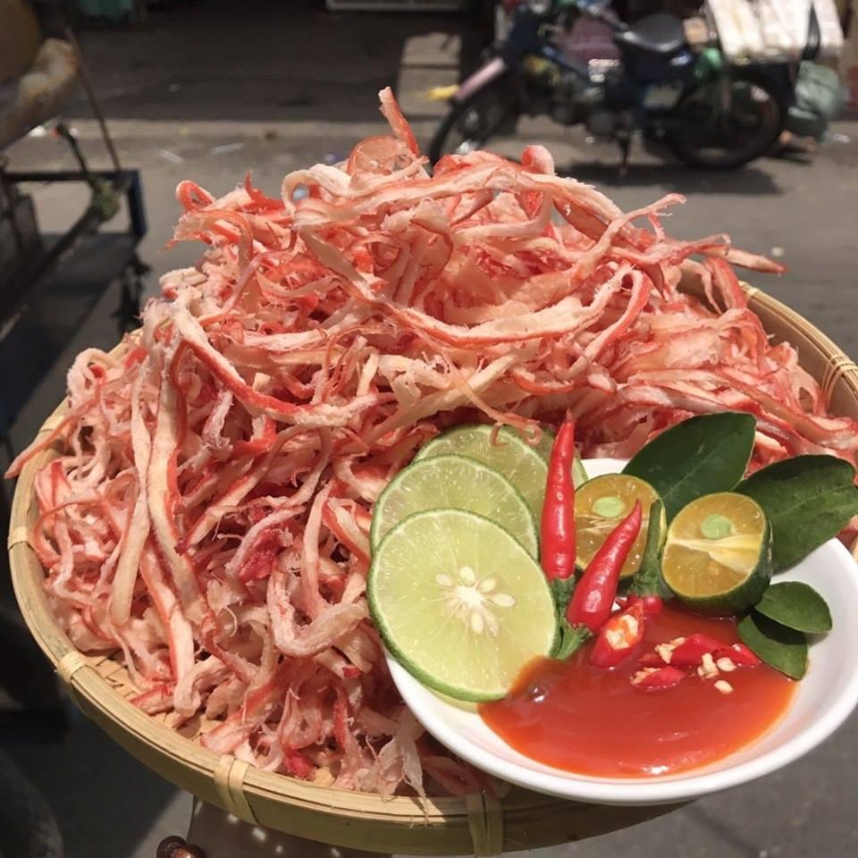 khô mực xé hấp nước dừa 300gr
