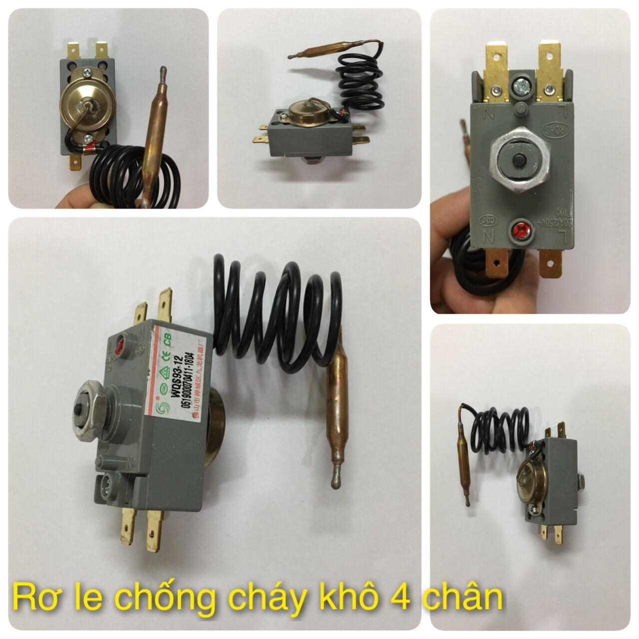 Rờ Le Chống Cháy Khô , Rờ Le bình nước nóng