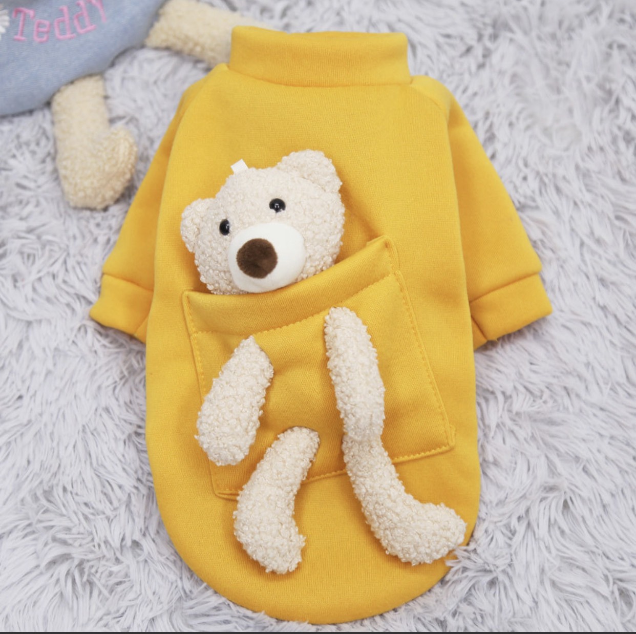 Áo nỉ gấu teddy cho thú cưng