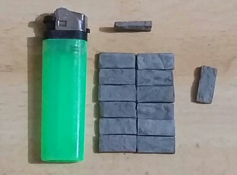 Gạch ốp mini giả đá(100gam gạch)