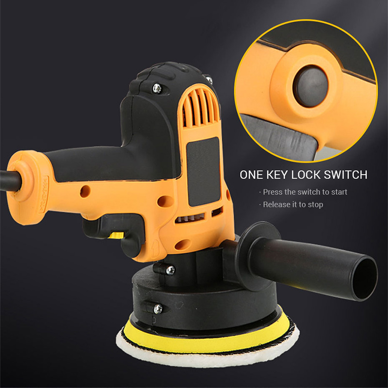 Máy Đánh Bóng Xe Điện 220V Máy Đánh Bóng Ô Tô, Có Thể Điều Chỉnh Tốc Độ Chà Nhám Tẩy Lông Công Cụ