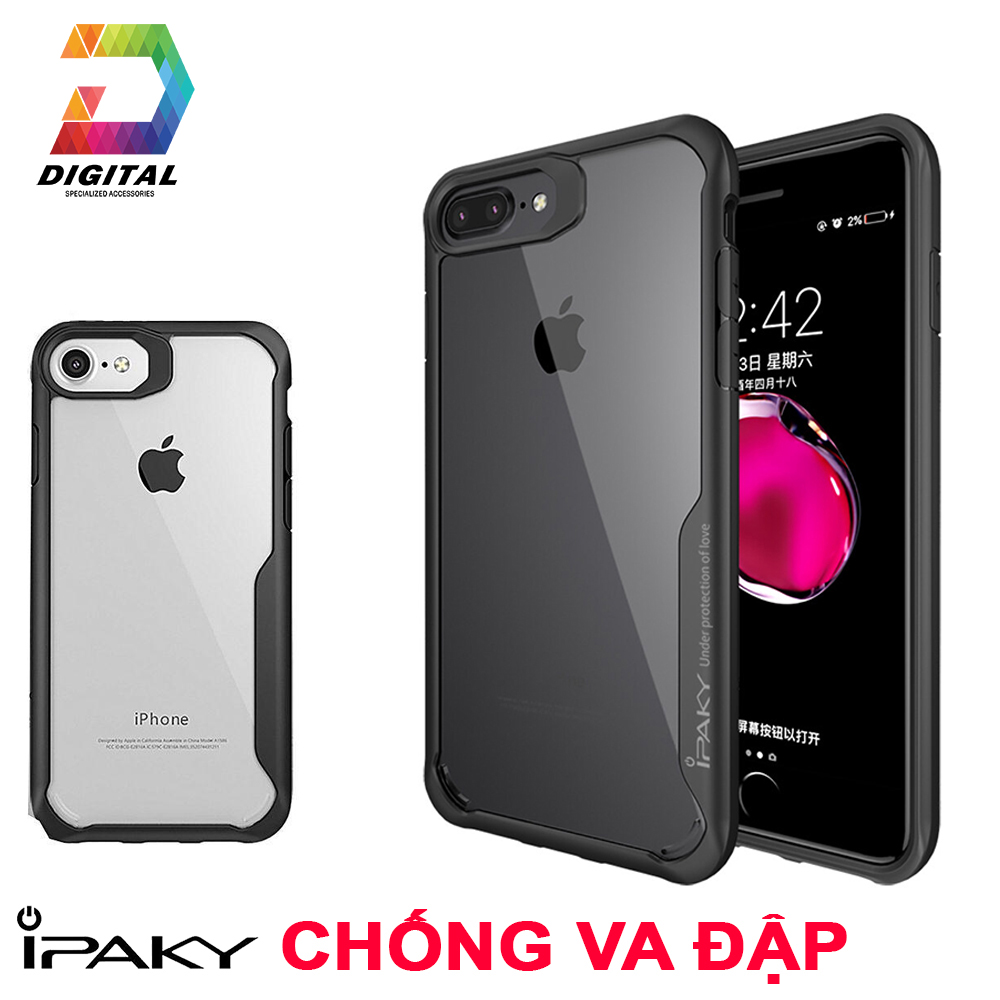 Ốp Lưng Chống Sốc iPaky iPhone 7 / 8 / SE2020 / SE2022 / 7 Plus / 8 Plus Chính Hãng