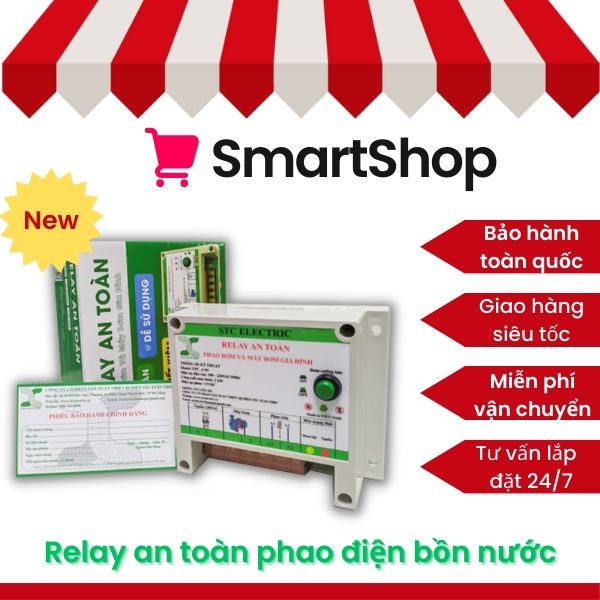 Rơ le an toàn phao điện máy bơm A_01 2000W