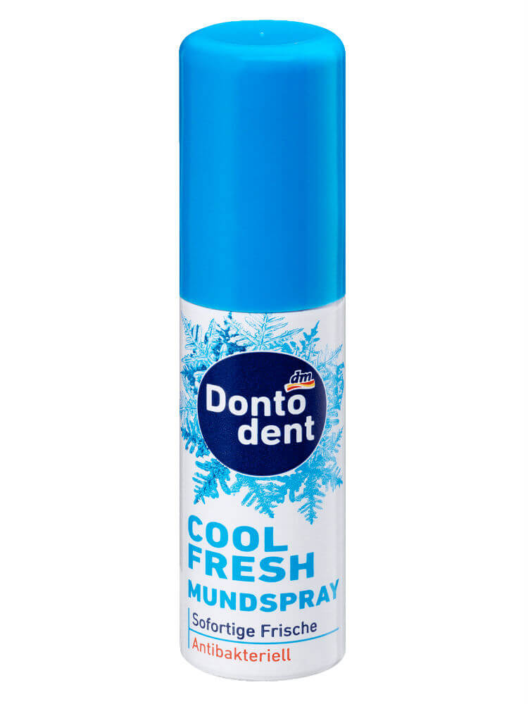 Chai Thơm Miệng Dontodent Cool Fresh HÀNG ĐỨC Ngừa Hôi Miệng, Tiện Lợi, giúp Tự Tin, chai 15ml