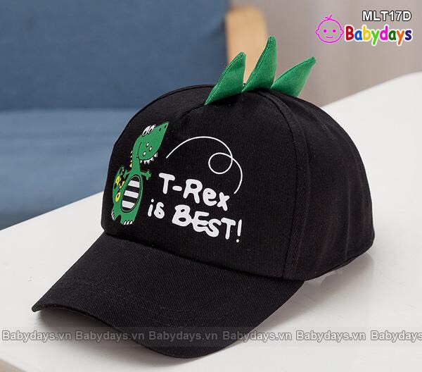 Mũ lưỡi trai khủng long cho bé MLT17