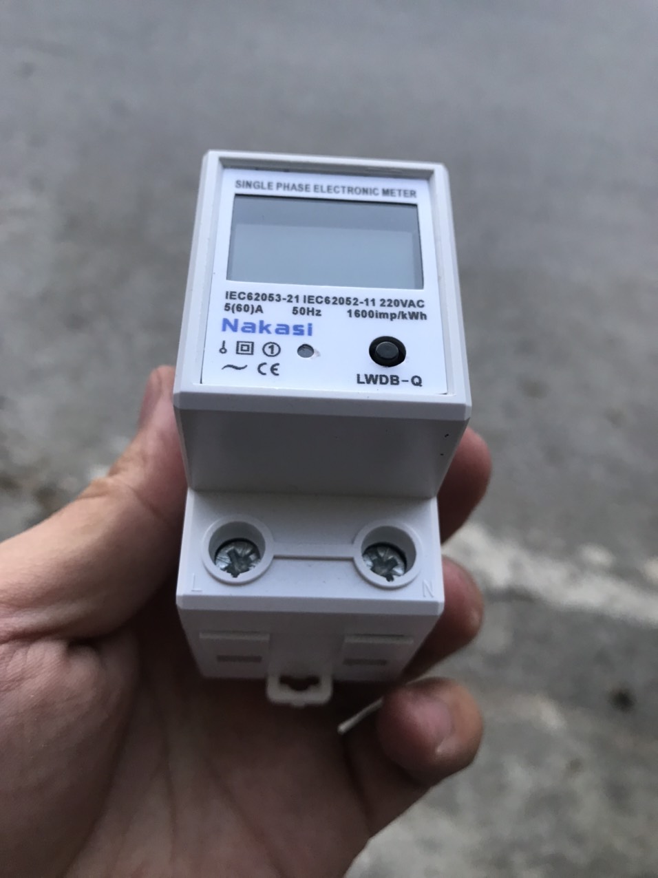Công tơ điện tử 1 pha 60A Nakasi