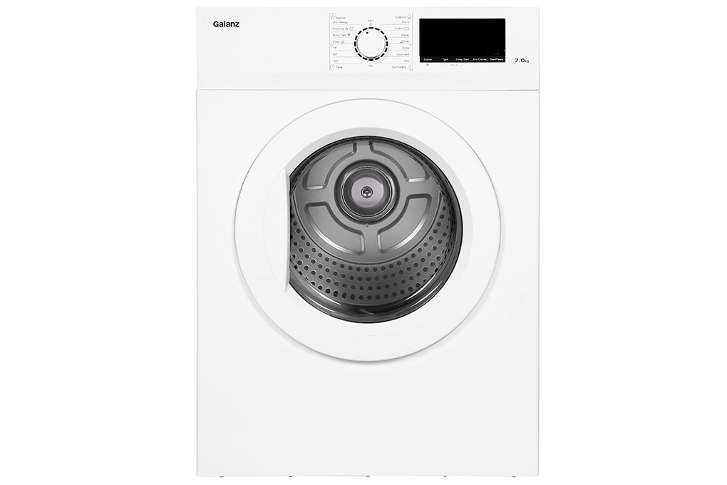 [TRẢ GÓP 0%] Máy sấy thông hơi Galanz 7kg DV-70T5C(W) (Giá áp dụng giao tại HN, HCM& các tỉnh liên hệ shop)