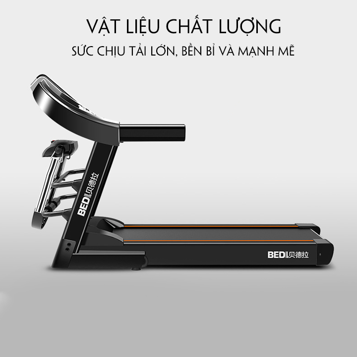 [Chính Hãng]Máy chạy bộ điện, mẫu đa chức năng, có máy đánh mỡ bụng model mới nhất,công nghệ gập thông minh, màn hình LED bảo vệ mắt