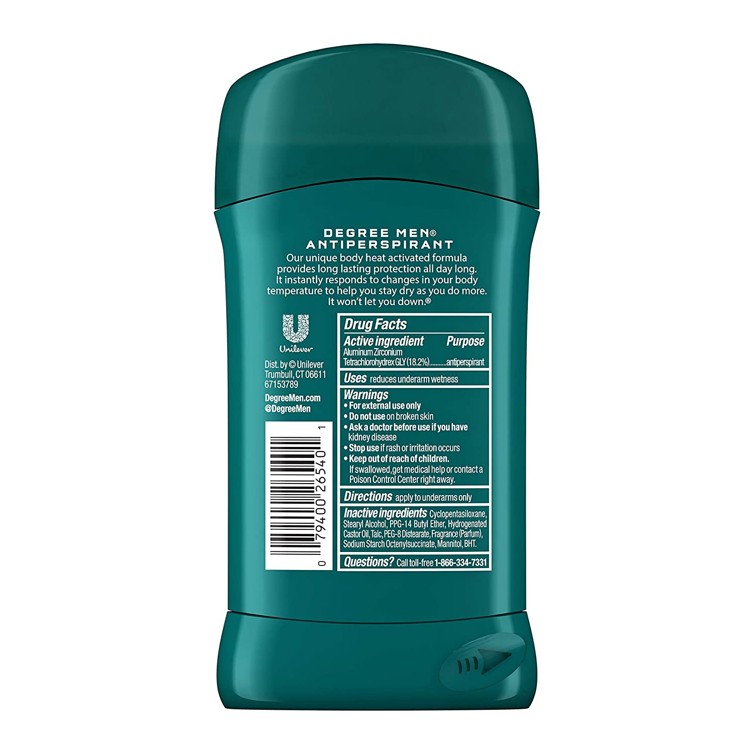 Lăn khử mùi cho nam Degree Men Cool Rush (76 gram)