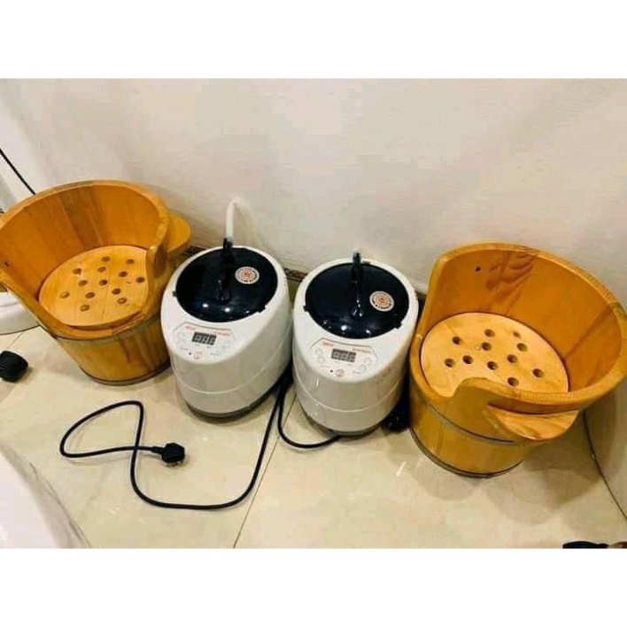 Thùng Gỗ Gội Đầu Dưỡng Sinh Đông Y