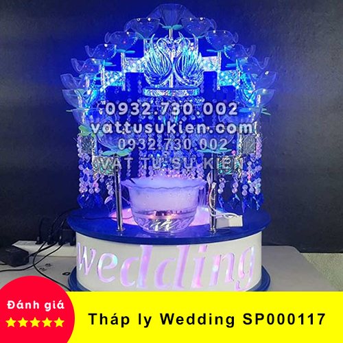 [HCM]【Chất Lượng】Tháp Ly Đám Cưới Wedding SP000117