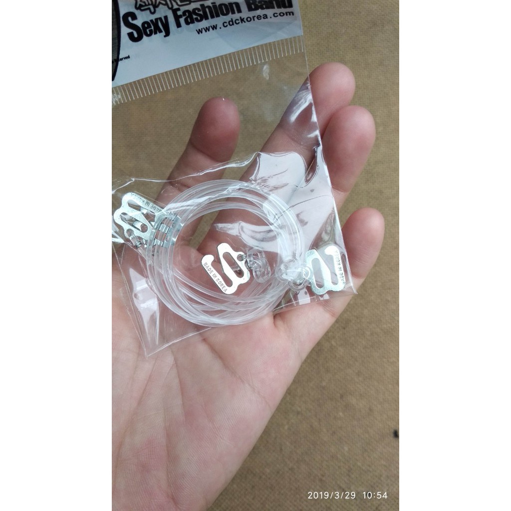 Dây áo bún trong suốt ( 02 dây) Siêu Dai