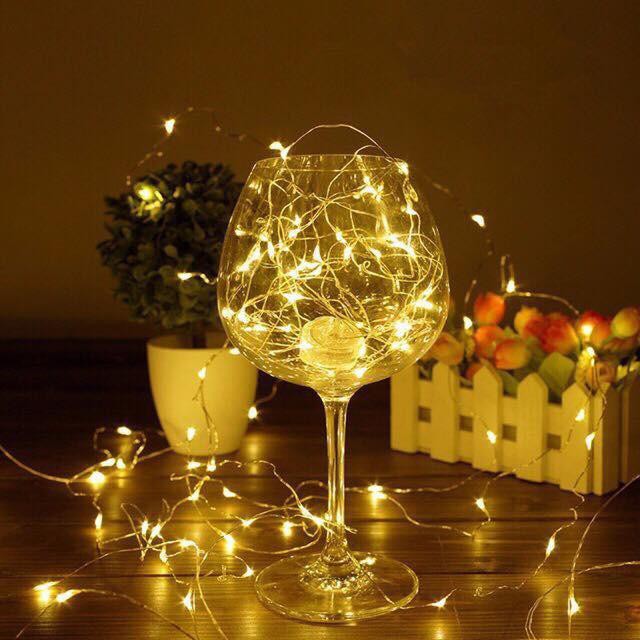 Đèn Trang Trí Đom Đóm Decor, Đèn LED Trang Trí Dài 2m DN2M