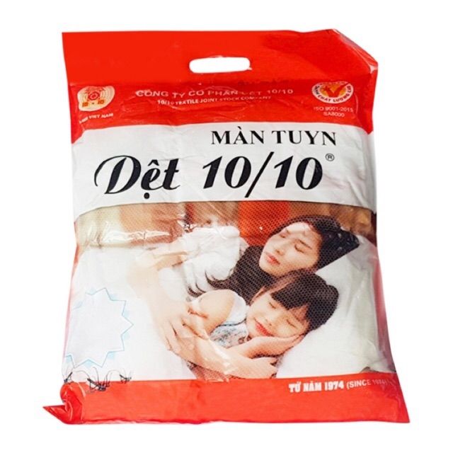 Màn tuyn 10/10 mùng cao cấp nhiều size