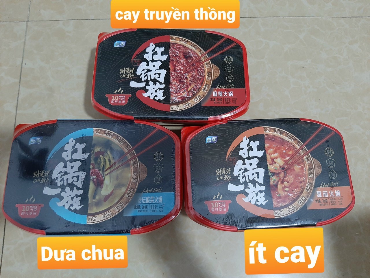 [HCM]Lẩu cay tự sôi Trùng Khánh