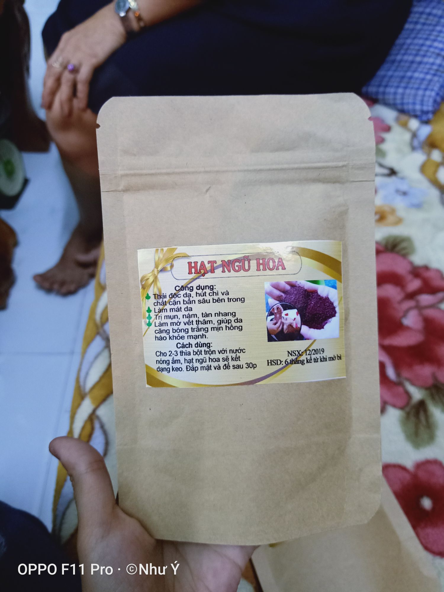100gr NGŨ HOA HẠT MẶT NẠ