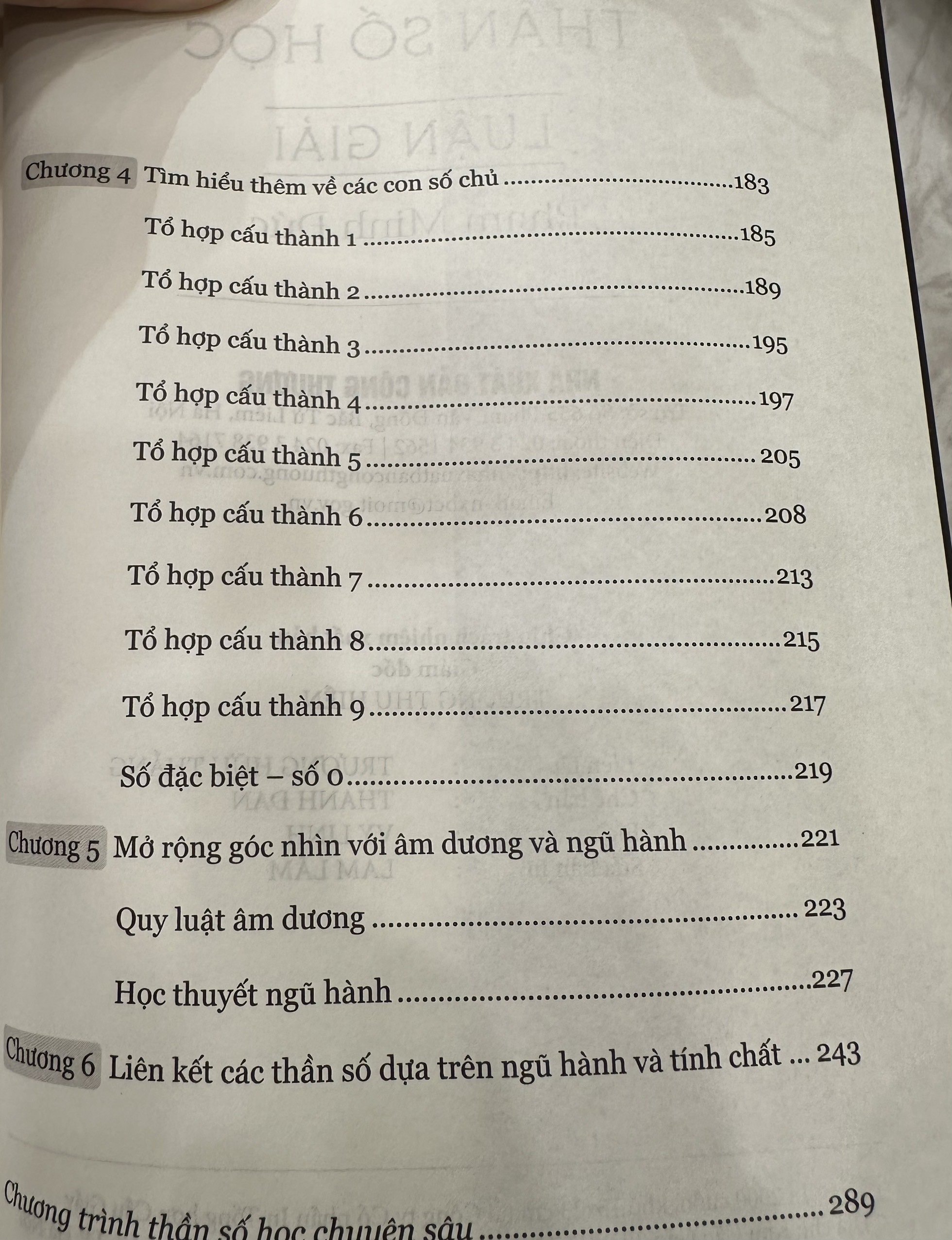 Thần Số Học Luận Giải