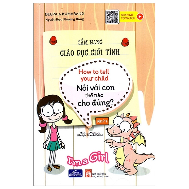 Mua Fahasa - Cẩm Nang Giáo Dục Giới Tính - Nói Với Con Thế Nào Cho Đúng? - IM A Girl