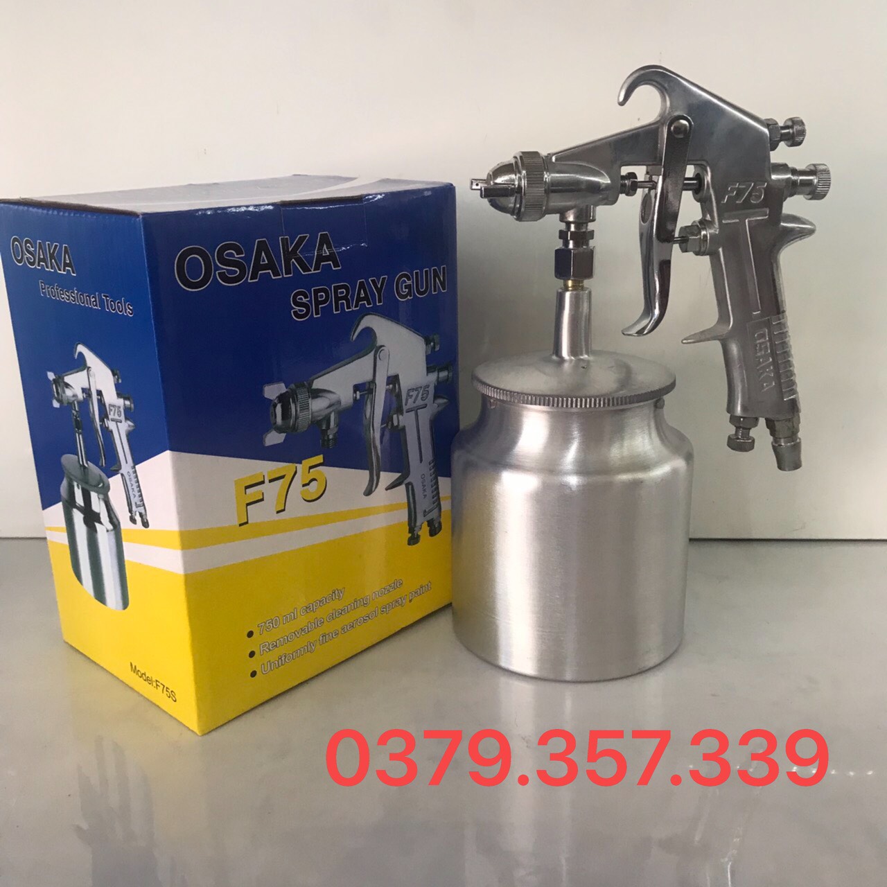 Phun sơn bầu dưới f75 osaka