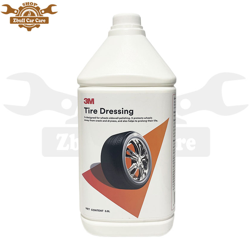 Dung dịch bảo dưỡng lốp xe và khoang động cơ ô tô 3M Tire Dressing can 3.8 lít