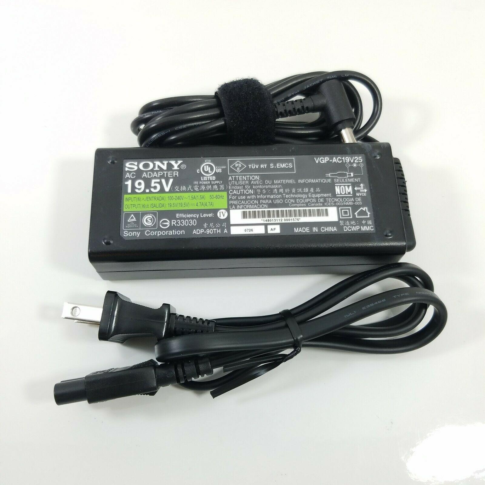 Sạc pin laptop sony 19.5v 4.7a logo - adapter sony