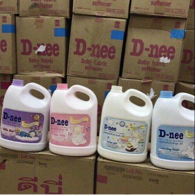 Nước Xả vải màu trắng Dnee 3000ml Thái Lan
