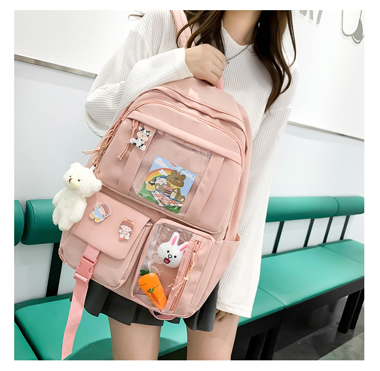 Balo đi học - cặp học sinh cấp 2,3 - ulzzang balo thời trang laptopT0001
