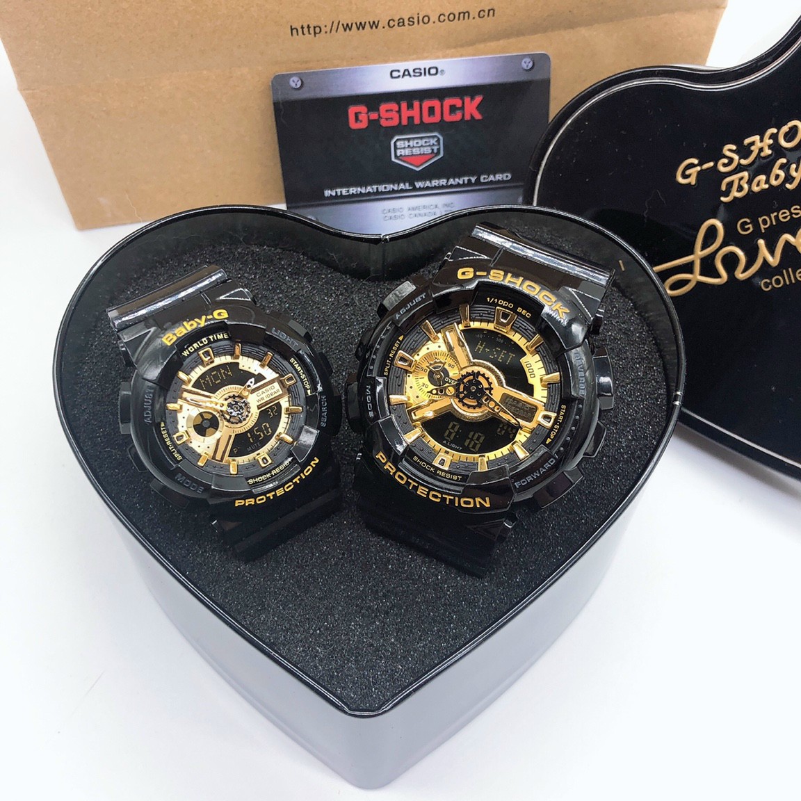 Đồng Hồ Đôi G-Shock  & Baby GA-110 (3 màu)