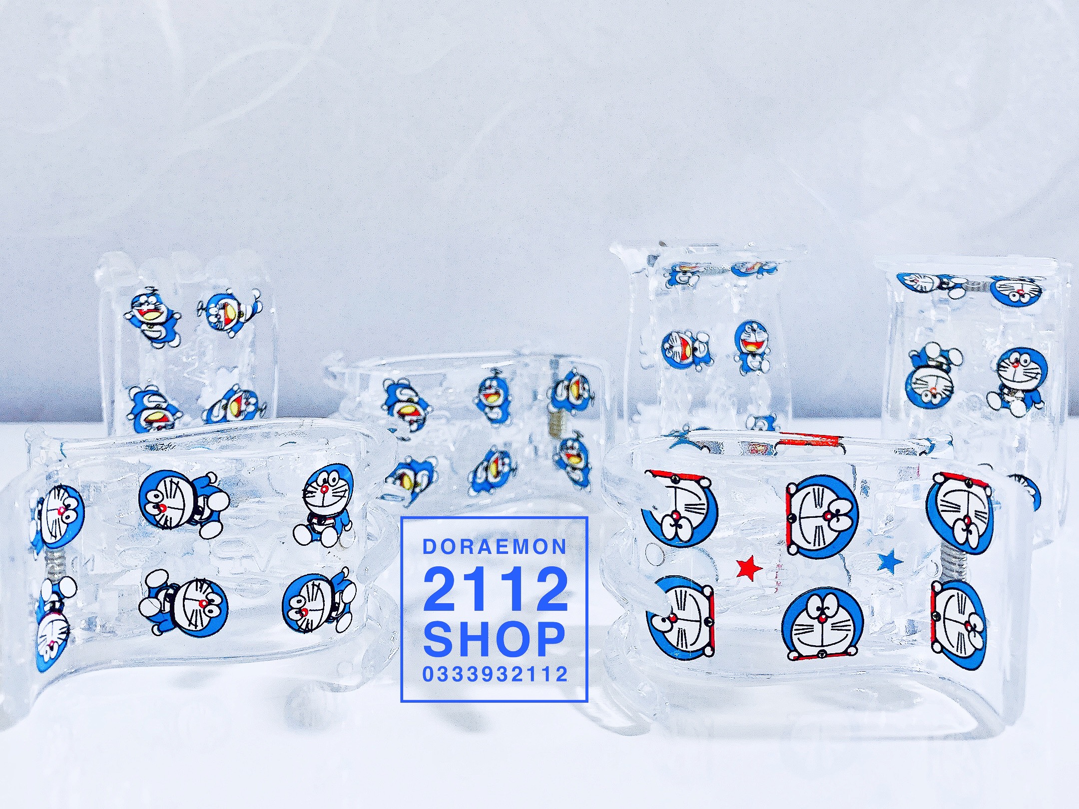 KẸP TÓC CÀNG CUA 5 RĂNG DORAEMON