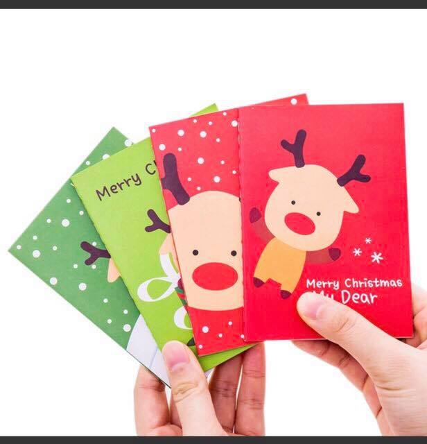 ComBo 10 Quyển Sổ Tay Hình Nhân Vật Noel