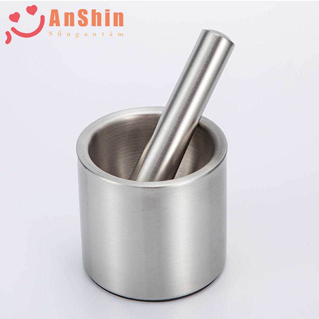 bộ cối chày inox 304