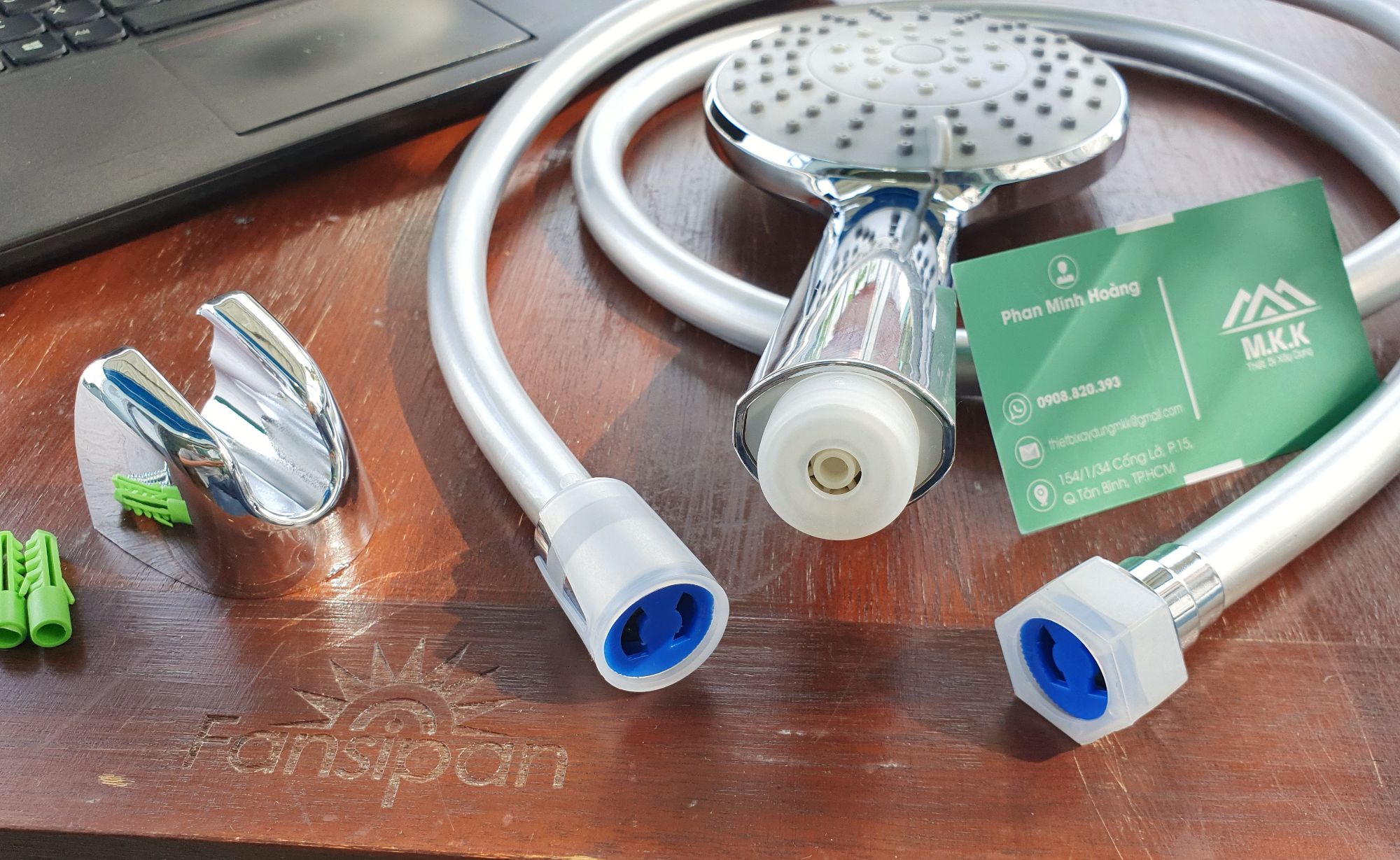 Tay Sen Nhựa ABS Chrom Cao Cấp 3 chế độ nước