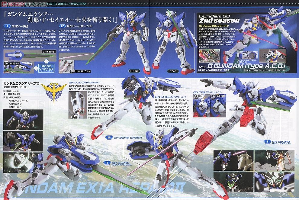 [HG] Mô hình Gundam Exia Repair II (HG)